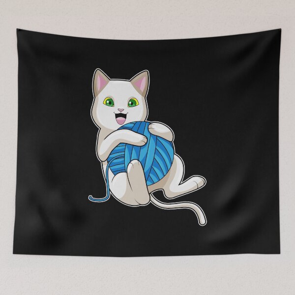 Item preview, Cat Playing Wool designed and sold by Snabdesign84.