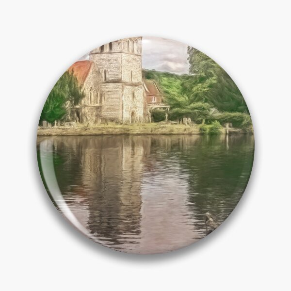 Item preview, Bisham Church By The Thames designed and sold by IanWL.