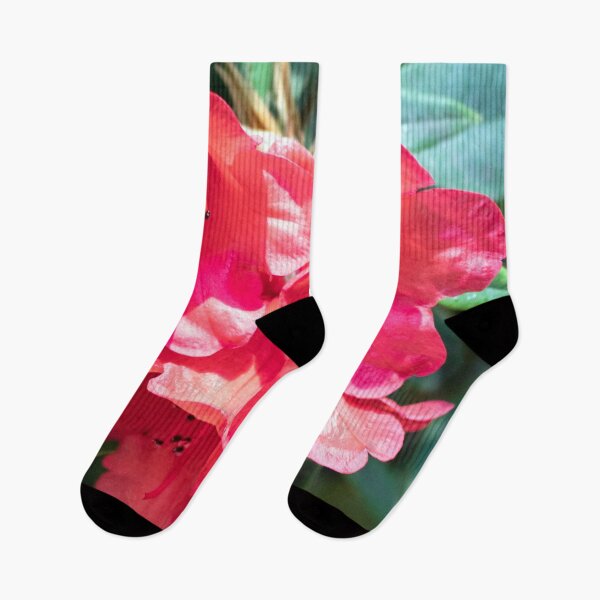 Item preview, Red rhododendron flowers designed and sold by HazelWright.