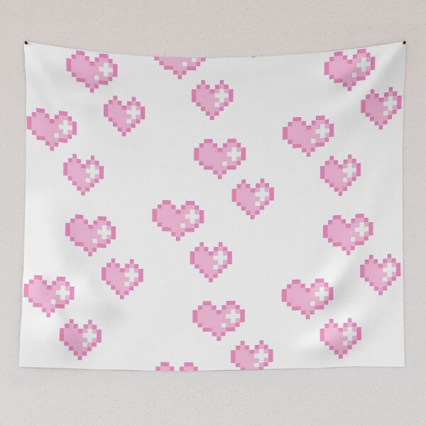Item preview, Pink Graphic Heart Aesthetic Sticker pack designed and sold by Medical Musings.