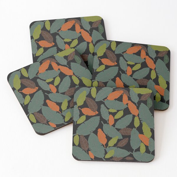 Item preview, Autumn in my heart, fall leaves detail pattern designed and sold by Manoroma.
