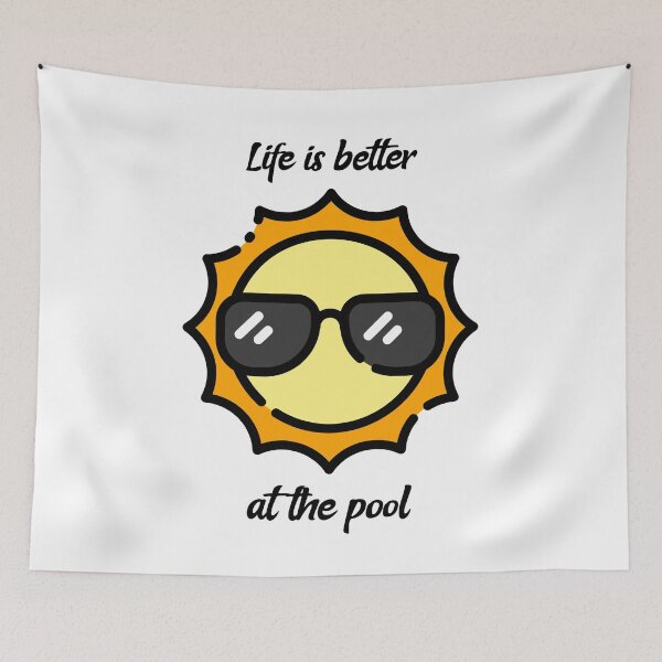 Item preview, Life is Better at the Pool designed and sold by Crea-Teeve.