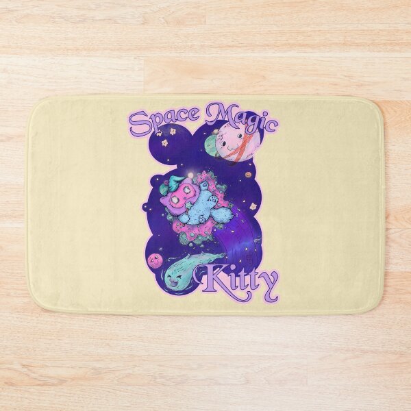 Item preview, Space Magic Kitty (Yellow) designed and sold by Sutilmente.