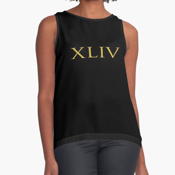 Number 45 Roman Numeral LV Black and White Sticker for Sale by nocap82