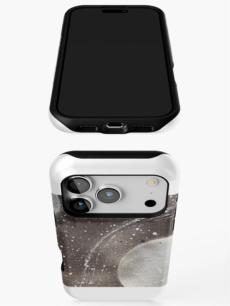 Thumbnail 3 of 4, iPhone Case, Negative space 1 designed and sold by RagnaroksTale.