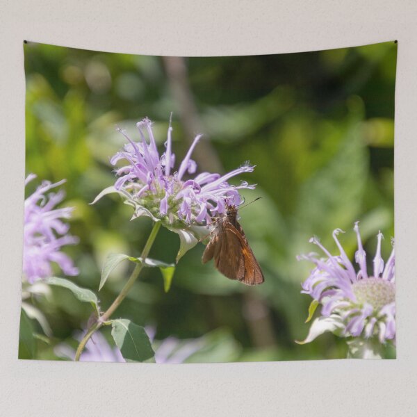 Item preview, Butterfly on purple flower designed and sold by SafariByMarisa.