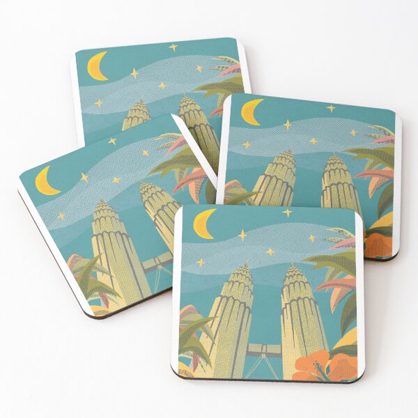 Item preview, Petronas Towers in Kuala Lumpur  designed and sold by VeronArtLab.