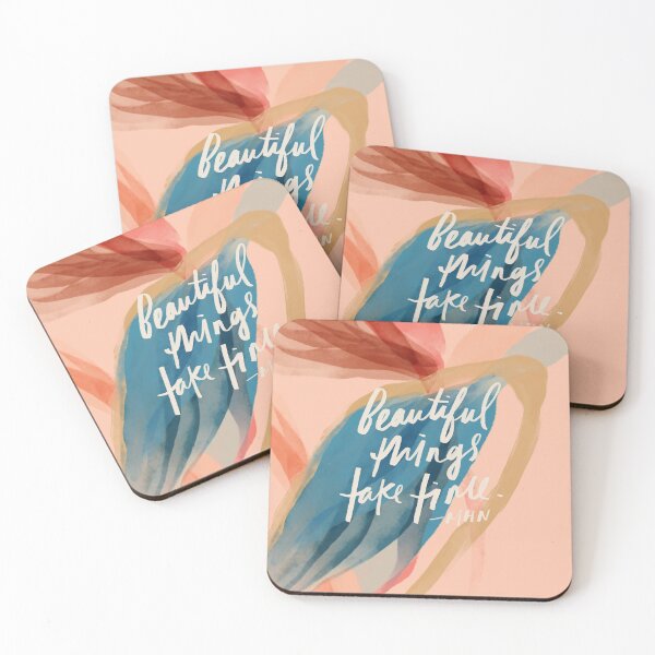 Item preview, Beautiful Things Take Time - Inspirational Motivational Positive Affirmation by Morgan Harper Nichols designed and sold by morgansgoods.