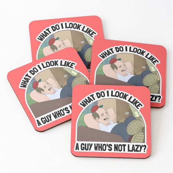 Item preview, What Do I Look Like, A Guy Who's Not Lazy? designed and sold by The Cosmic Turtle.