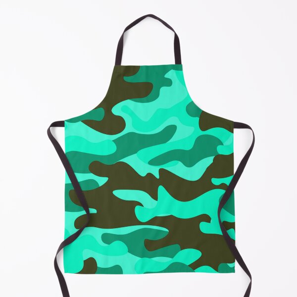 Item preview, Aquamarine vortex camo pattern designed and sold by NexusArts.
