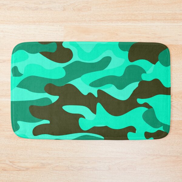 Item preview, Aquamarine vortex camo pattern designed and sold by NexusArts.
