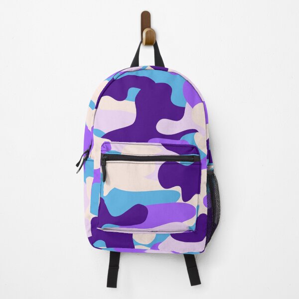 Item preview, Violet blue sky camo pattern designed and sold by NexusArts.