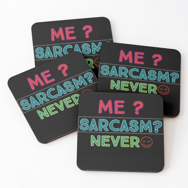 Item preview, ME AND SARCASM NAAH NEVER MEET designed and sold by ZouhirArraki.