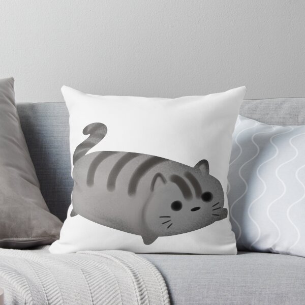Item preview, Potato cat (gray) designed and sold by SilverFoxyPaw.