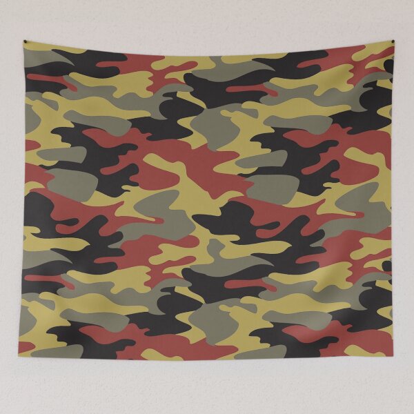 Item preview, Vermilion gold camo pattern  designed and sold by NexusArts.