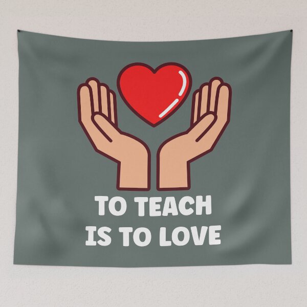Item preview, To Teach Is To Love designed and sold by Windmill Wildflowers.