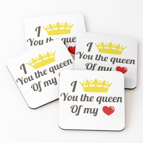 Item preview, I CROWN YOU THE QUEEN OF MY HEART  designed and sold by ZouhirArraki.