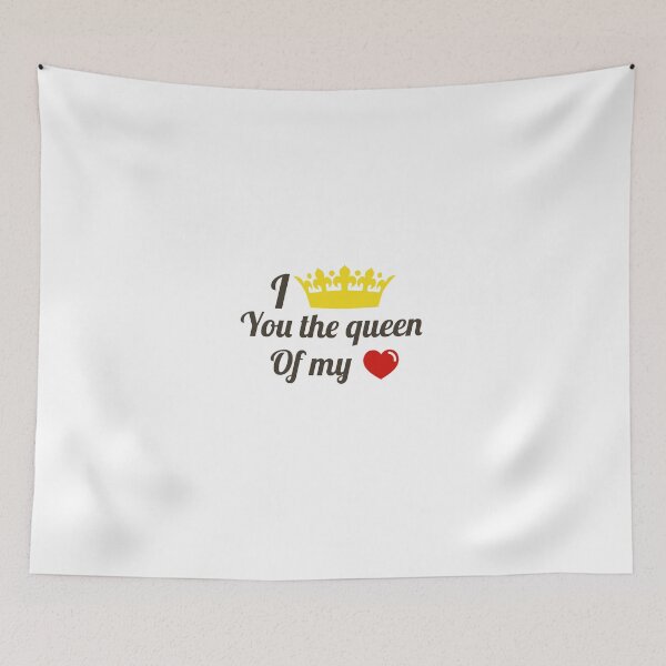 Item preview, I CROWN YOU THE QUEEN OF MY HEART  designed and sold by ZouhirArraki.
