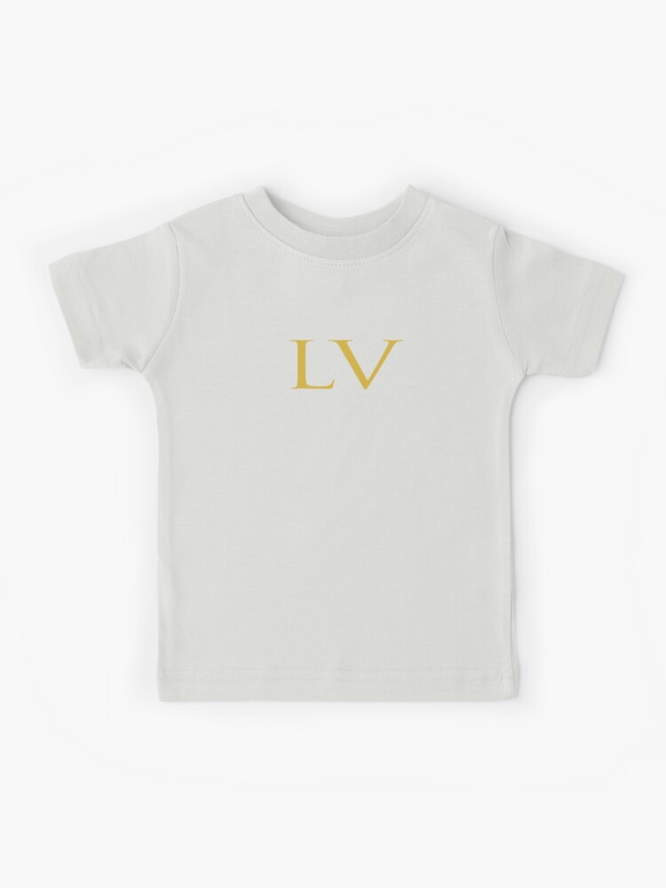 Number 55 Roman Numeral LV Gold Kids T-Shirt for Sale by nocap82