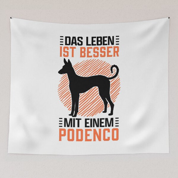 Item preview, Living with Podenco Hound Greyhound owners designed and sold by madgrfx.