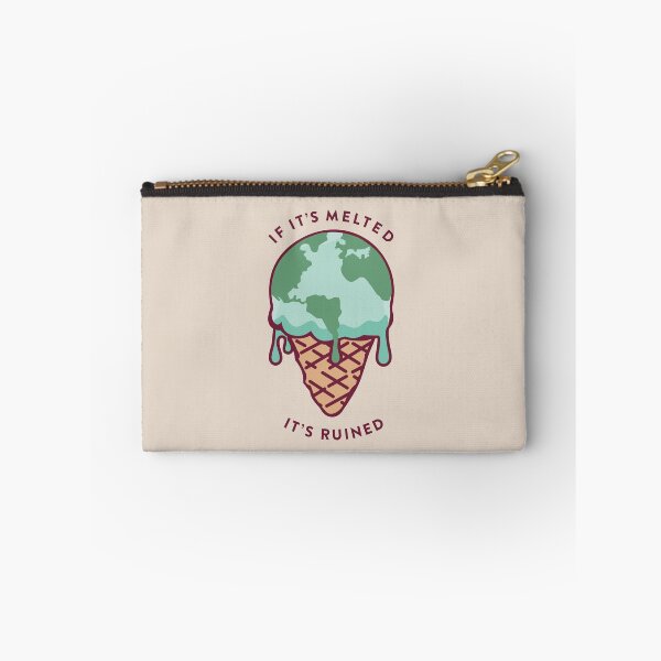 Item preview, "If it's melted, it's ruined" climate change ice cream designed and sold by TrueType.
