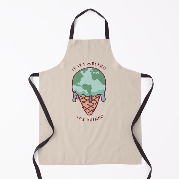 Item preview, "If it's melted, it's ruined" climate change ice cream designed and sold by TrueType.