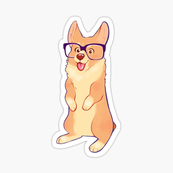 Corgi beg Sticker
