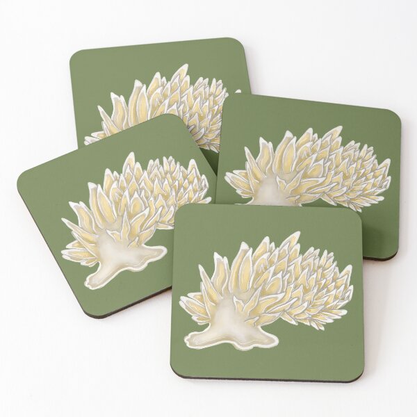 Item preview, Frosted Nudibranch (dirona albolineata) designed and sold by Squiddllr.