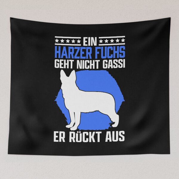 Item preview, Harzer Fuchs dog owners go for a walk designed and sold by madgrfx.
