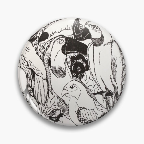 Item preview, Tropical birds designed and sold by Charlotte  Smith.