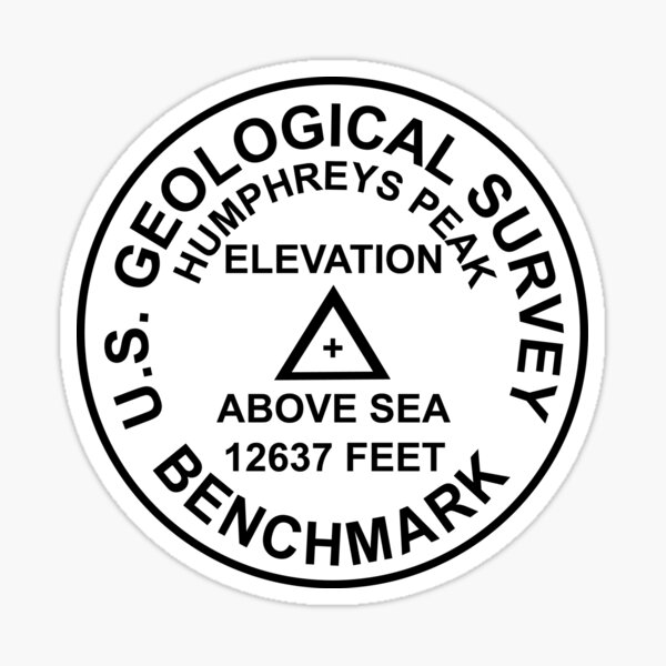 Item preview, Humphreys Peak, Arizona USGS Style Benchmark designed and sold by topou.