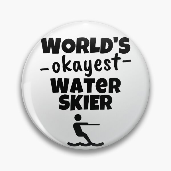 Item preview, The world's okayest waterskier designed and sold by TheGreenGoat.