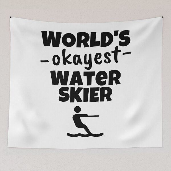 Item preview, The world's okayest waterskier designed and sold by TheGreenGoat.