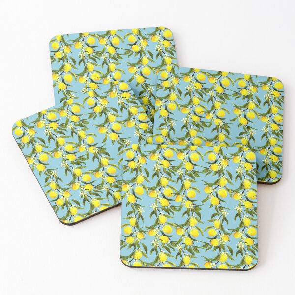 Item preview, Sicilian lemon pattern by Marcia Ribeiro designed and sold by bymarciaribeiro.