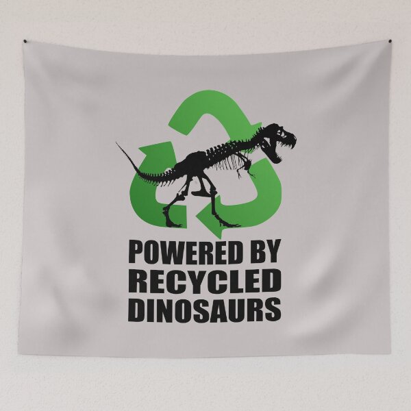 Item preview, Tyrannosaurus Rex Fossil - Powered by Recycled Dinosaurs designed and sold by birdo-art.