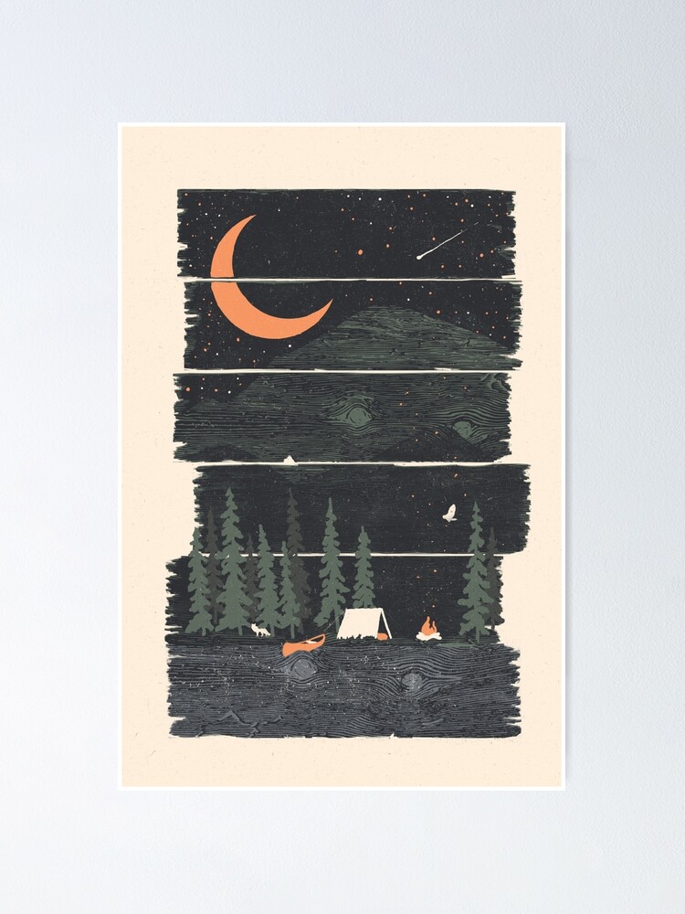 Alternate view of Wish I Was Camping... Poster