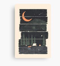 Wish I Was Camping... Canvas Print