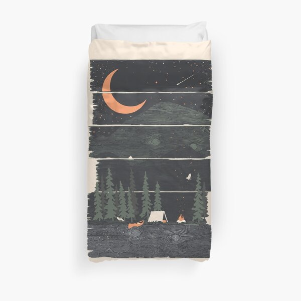 Wish I Was Camping... Duvet Cover