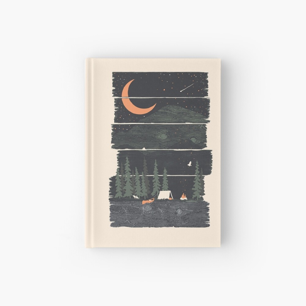 Wish I Was Camping... Hardcover Journal