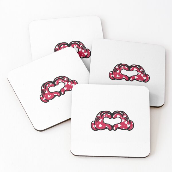 Item preview, Red and White Mickey Heart Hands designed and sold by The-Soph-Shop.