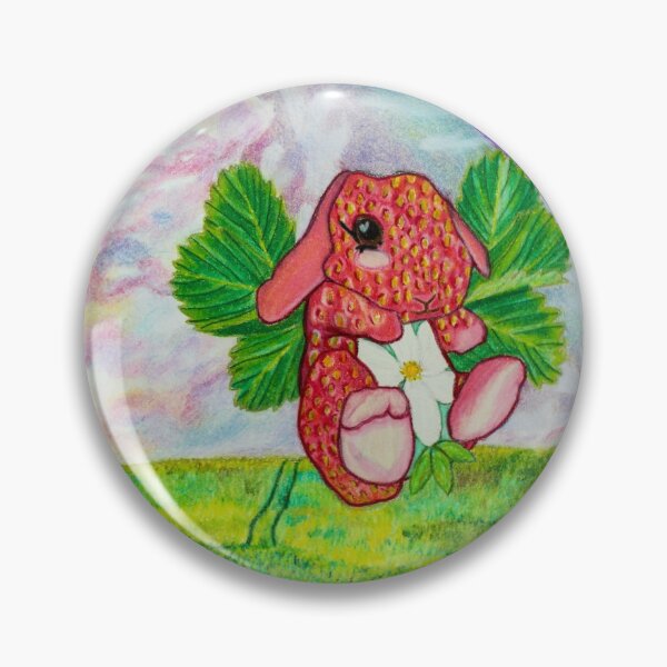 Item preview, The Fairy Strawbunny in her native habitat! designed and sold by SwagartArt.