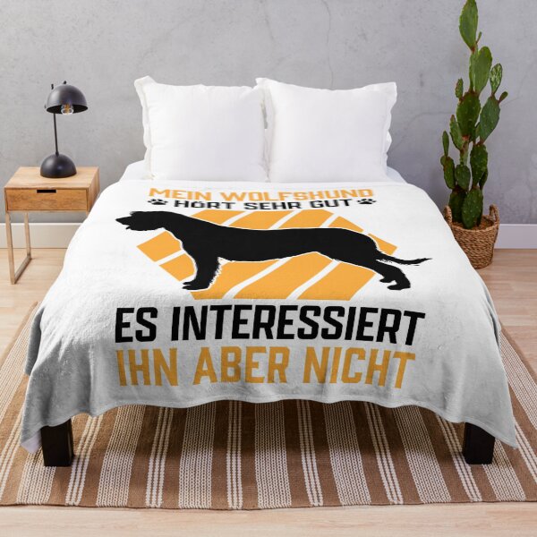 Item preview, My Irish Wolfhound Heard Greyhound Saying Well designed and sold by madgrfx.