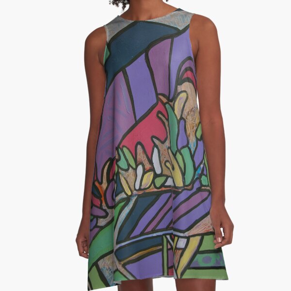 Urban Culture - Botanic Life A-Line Dress