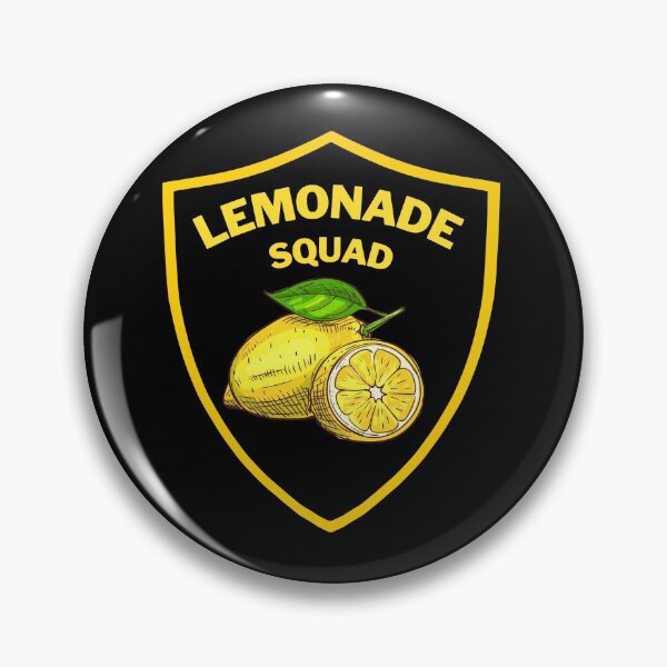 Item preview, Lemonade squad badge designed and sold by Takemeforaride.