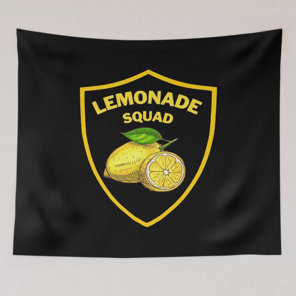 Item preview, Lemonade squad badge designed and sold by Takemeforaride.