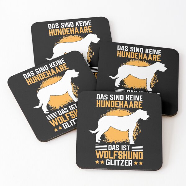 Artikelvorschau, Das ist Irischer Wolfshund Glitzer Windhund Spruch entworfen und verkauft von madgrfx.