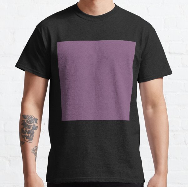 Dull purple color || Plain purple color shade by ADDUP. Classic T-Shirt