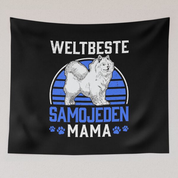 Item preview, Samoyed Mama Sled Dog Samojedenspitz designed and sold by madgrfx.