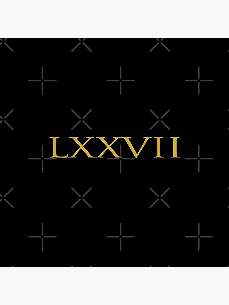 Number 55 Roman Numeral LV Gold Art Print for Sale by nocap82