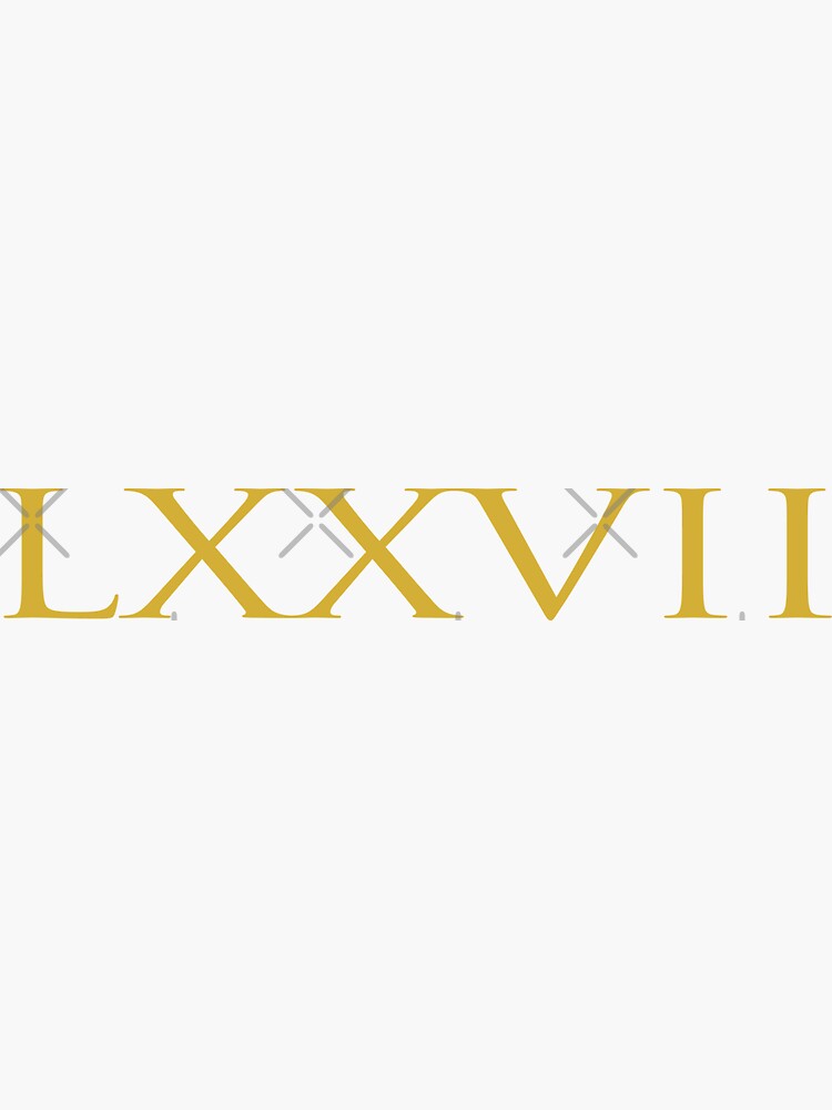 Number 55 Roman Numeral LV Gold Kids T-Shirt for Sale by nocap82